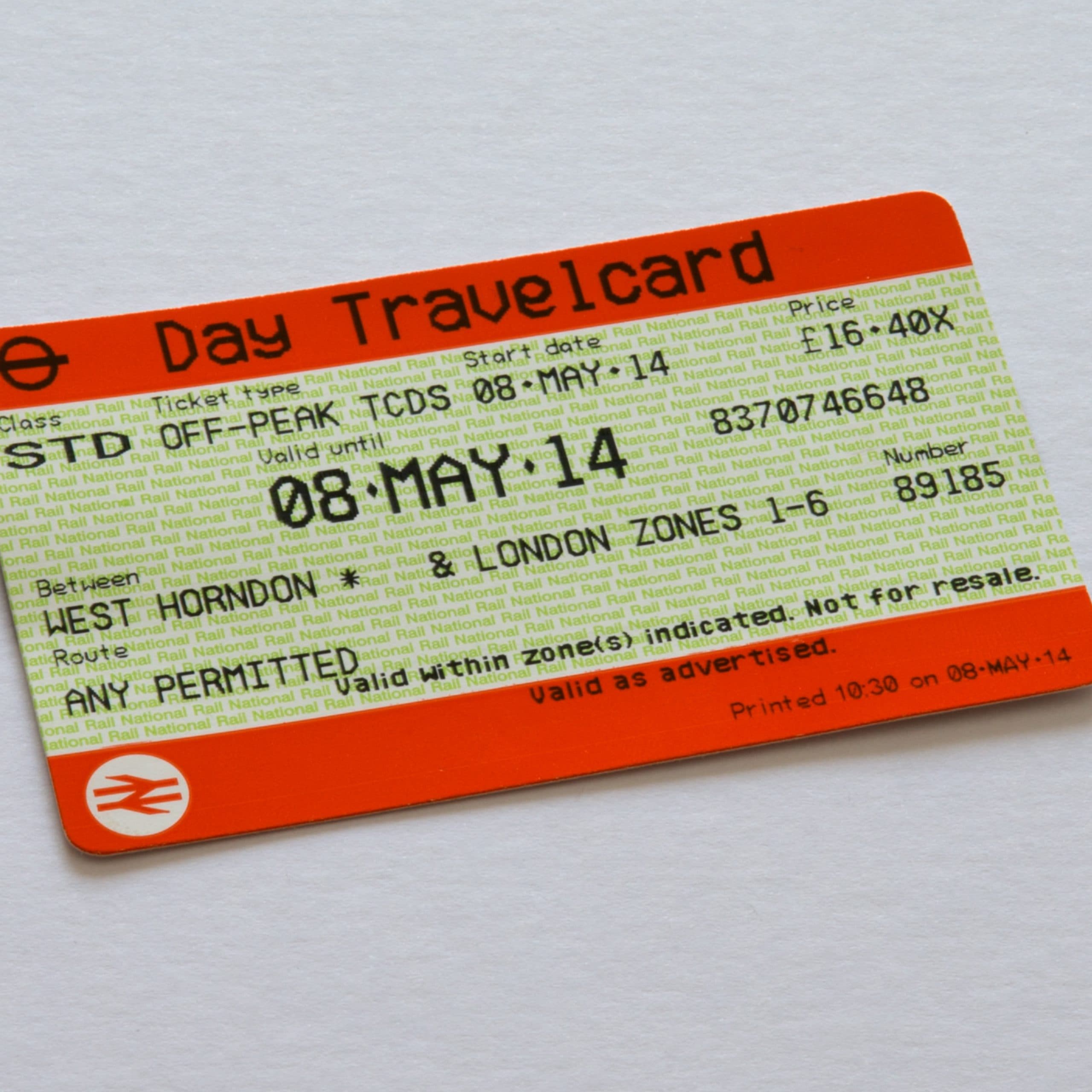 Travel ticket