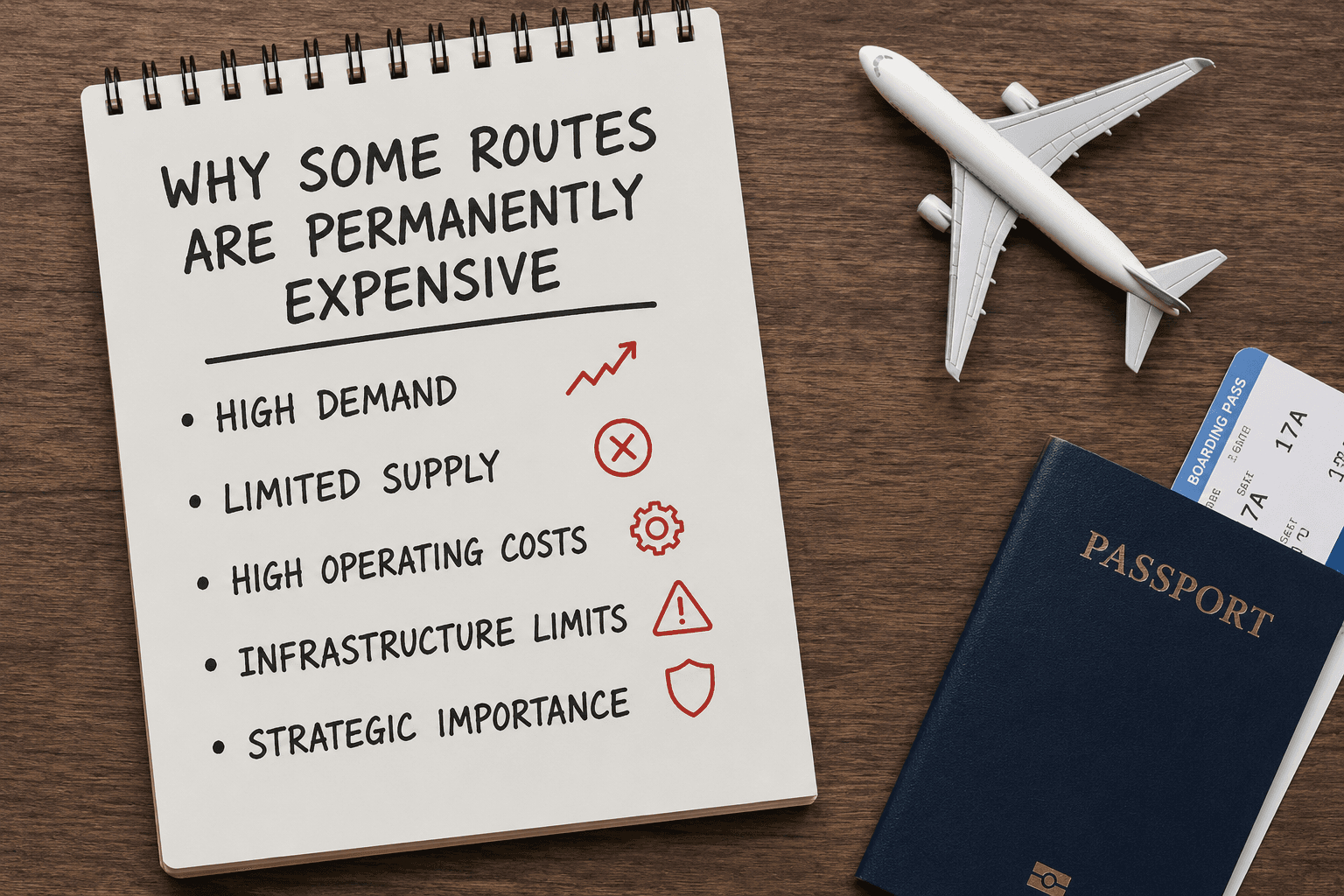 Why Some Routes Are Permanently Expensive